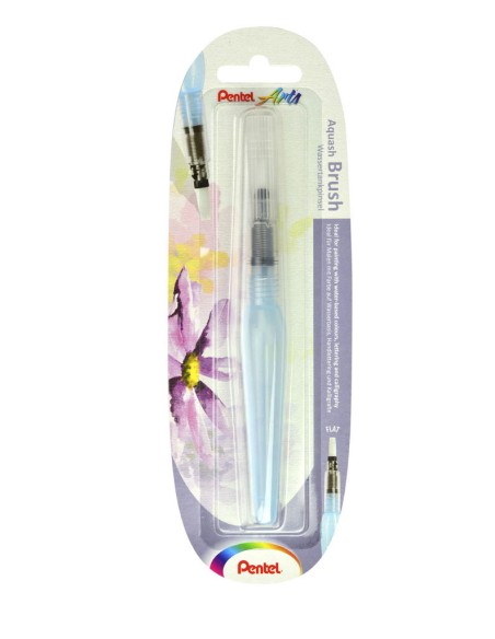 AQUASH BRUSH PENTEL - PUNTA PIATTA