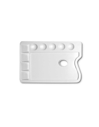 TAVOLOZZA IN PLASTICA RETTANGOLARE