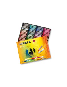 Jaxell - Pastelli morbidi in scatola di cartone