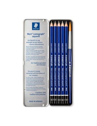 ASTUCCIO IN METALLO CON 5 MATITE...