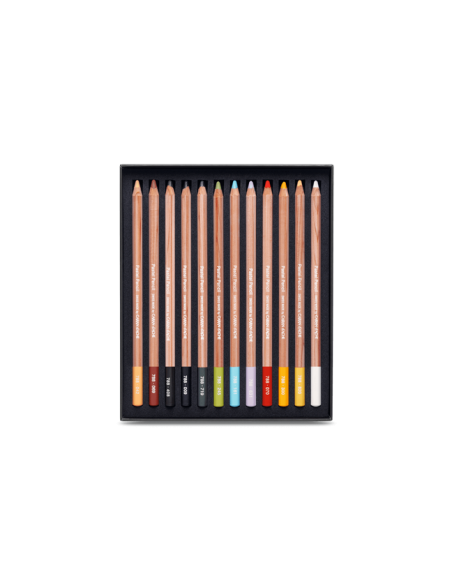 'PASTEL PENCILS' CARAN D'ACHE CONFEZIONE DA 12 COLORI