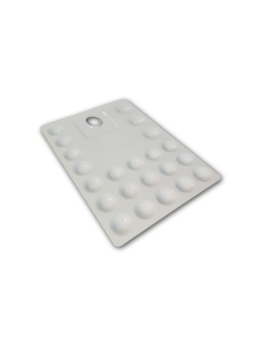 TAVOLOZZA IN METALLO SMALTATA