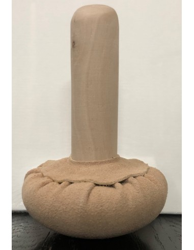 TAMPONE IN PELLE SCAMOSCIATA DIAMETRO...