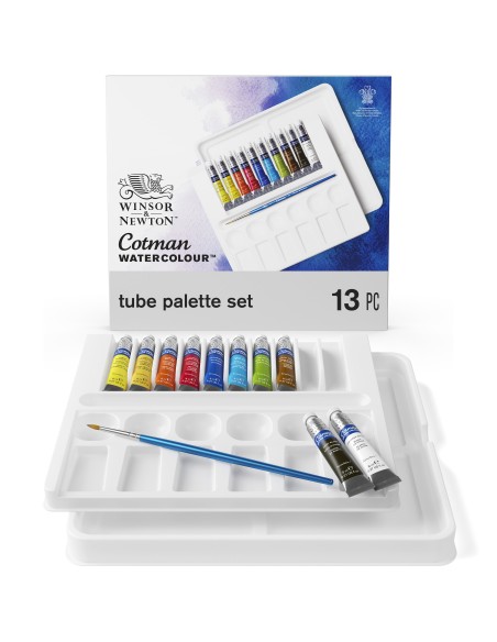 SET 10 TUBI DA 8ML ACQUERELLO 'COTMAN' WINSOR & NEWTON