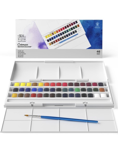 SET 45 MEZZI GODET ACQUERELLO 'COTMAN' WINSOR & NEWTON