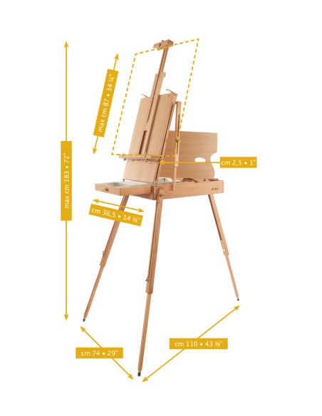 CASSETTA CAVALLETTO GRANDE MABEF M/22
