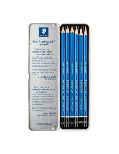 ASTUCCIO IN METALLO CON 6 MATITE...