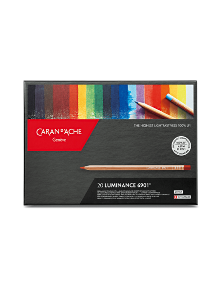 'LUMINANCE' CARAN D'ACHE CONFEZIONE DA 20 COLORI