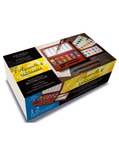 CASSETTA IN LEGNO ACQUERELLO...