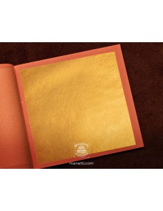 FOGLIA ORO 23.3/4KT 80x80MM...