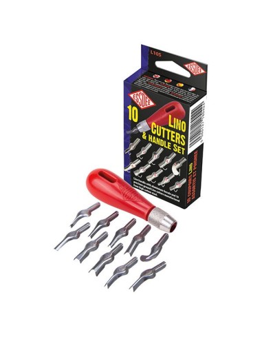 SET LINO CUTTERS CON 10 LAME
