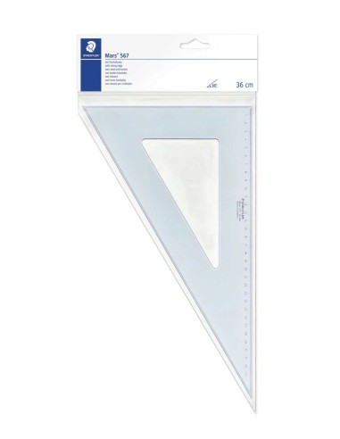 SQUADRETTA IN PLASTICA 60°