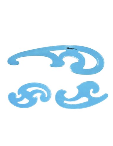 CURVILINEE RIGIDO - CONFEZIONE 3 PEZZI