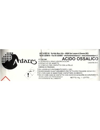ACIDO OSSALICO