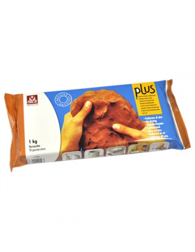 PLUS PASTA PER MODELLARE - TERRACOTTA
