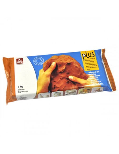 PLUS PASTA PER MODELLARE - TERRACOTTA