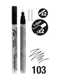 MARKER SET DA 2 CON PUNTA... 2