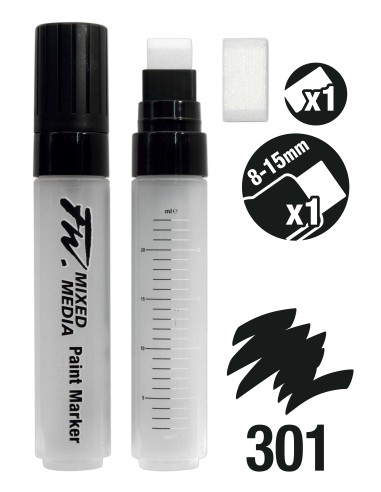 MARKER CON PUNTA SCALPELLO 8-15MM...