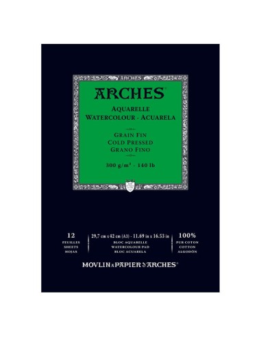 BLOCCO ARCHES PER ACQUERELLO 100%...