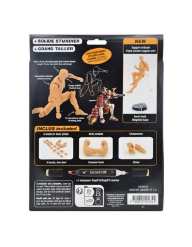 MISTER GRAPHIT - FIGURINO ARTICOLATO