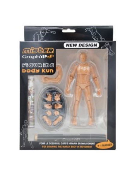 MISTER GRAPHIT - FIGURINO ARTICOLATO