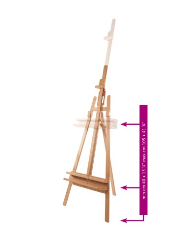 CAVALLETTO A LIRA CON ASTA...