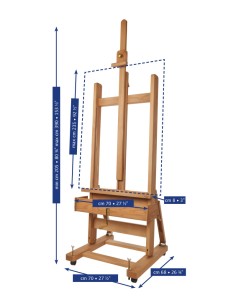 CAVALLETTO DA STUDIO CON... 2