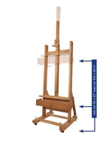 CAVALLETTO DA STUDIO CON MANOVELLA...