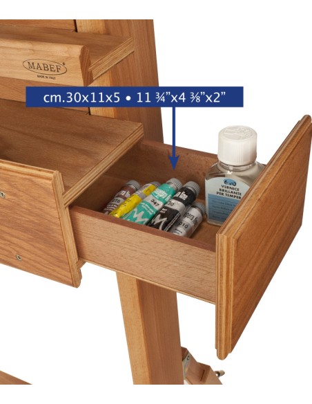 CAVALLETTO DA STUDIO CON MANOVELLA MABEF M/04