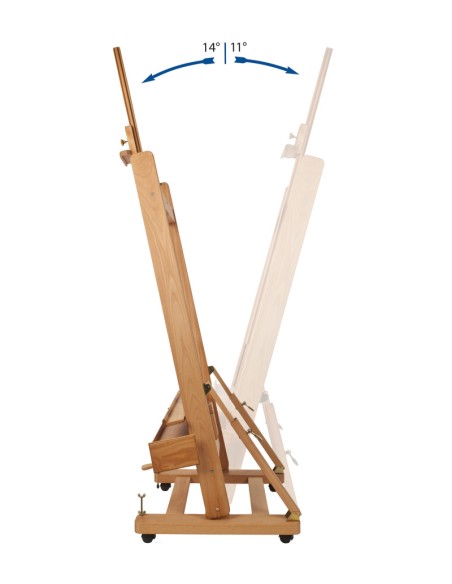 CAVALLETTO DA STUDIO CON MANOVELLA MABEF M/04