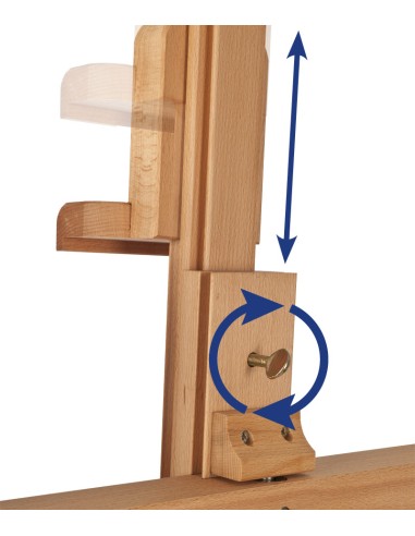 CAVALLETTO DA STUDIO CON MANOVELLA...