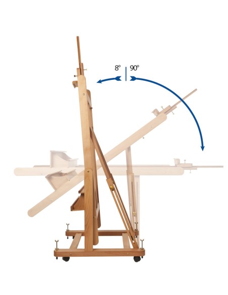 CAVALLETTO DA STUDIO RIBALTABILE MABEF M/18
