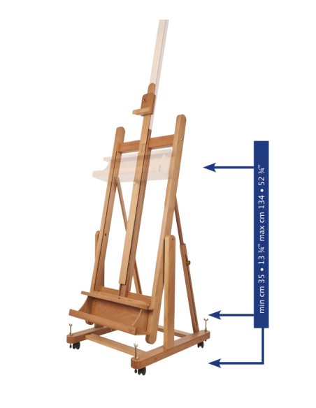 CAVALLETTO DA STUDIO RIBALTABILE MABEF M/18
