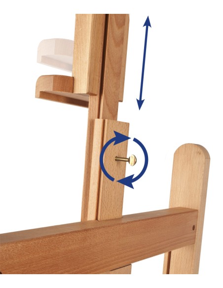 CAVALLETTO DA STUDIO RIBALTABILE MABEF M/18