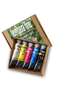 Colori Tempera Fine 20ml. - Primary Set - Maimeri