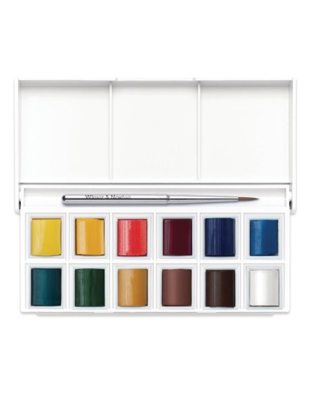 SET "SKETCHERS" 12 MEZZI GODET 'COTMAN' WINSOR & NEWTON