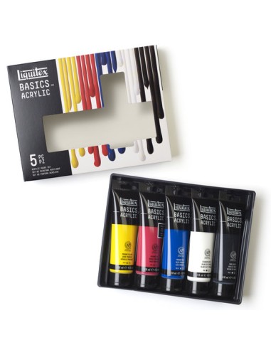 ACRILICO LIQUITEX 'BASICS' - SET 5...