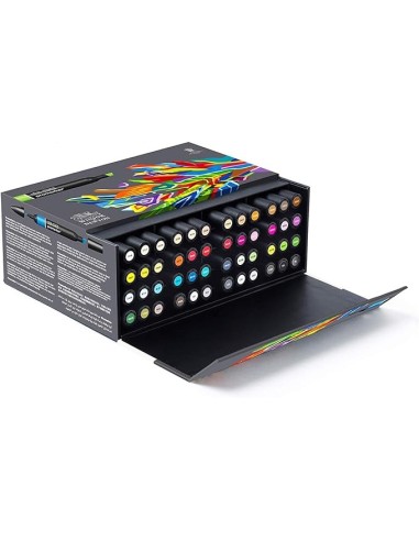 COFANETTO CON 48 PENNARELLI...