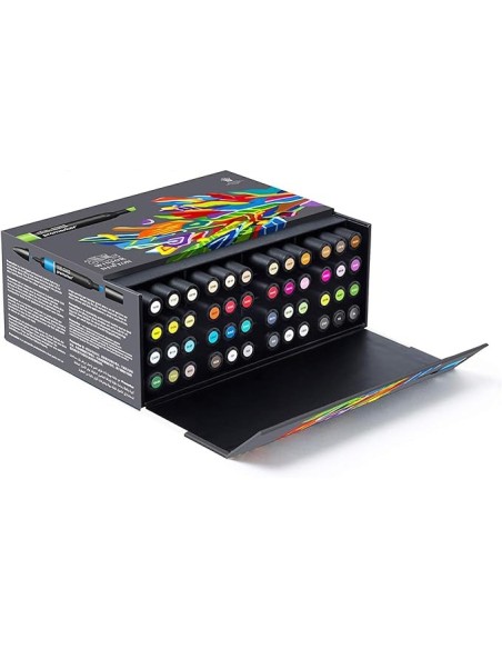 COFANETTO CON 48 PENNARELLI 'PROMARKER' WINSOR & NEWTON