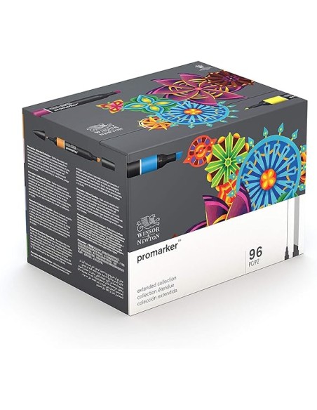 COFANETTO CON 96 PENNARELLI 'PROMARKER' WINSOR & NEWTON