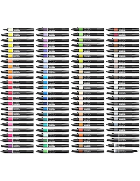 COFANETTO CON 96 PENNARELLI 'PROMARKER' WINSOR & NEWTON