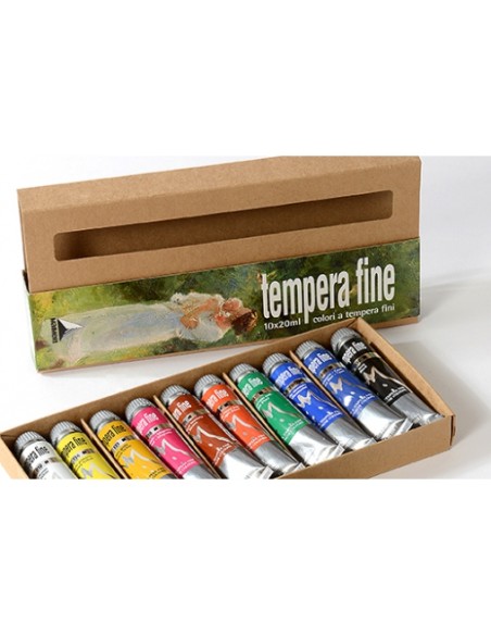 TEMPERA FINE MAIMERI - BLISTER 10 TUBI