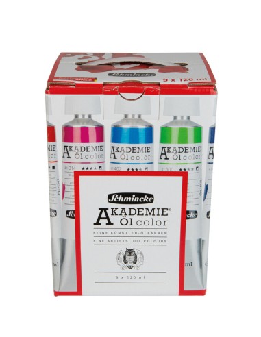 OLIO ‘AKADEMIE’ SCHMINCKE - SET DA 9...