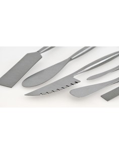 SPATOLE DOPPIA FOGLIA IN...