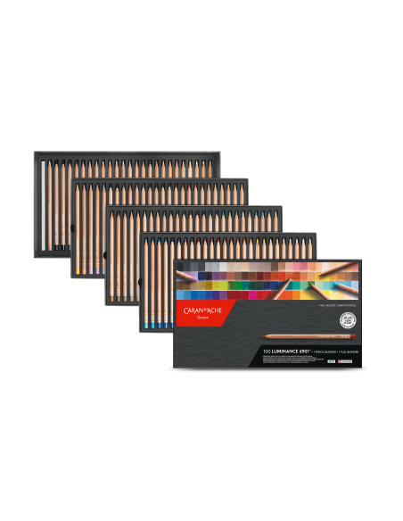 'LUMINANCE' CARAN D'ACHE CONFEZIONE DA 100 COLORI