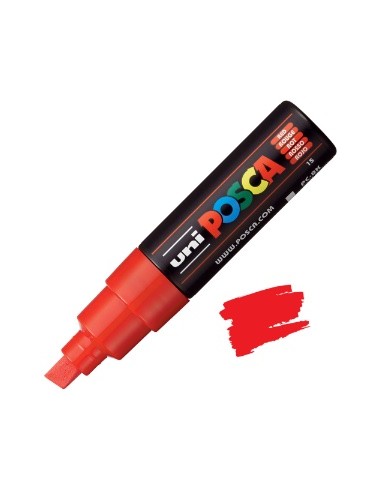 UNI POSCA PUNTA SCALPELLO PC-8K