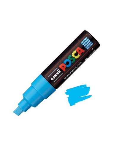 UNI POSCA PUNTA SCALPELLO PC-8K