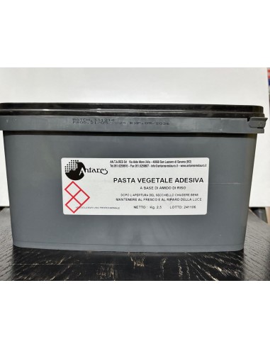 PASTA VEGETALE ADESIVA