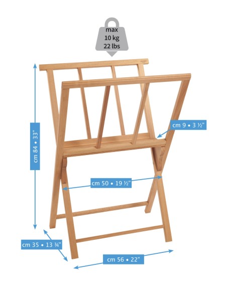 PORTADISEGNI PIEGHEVOLE MABEF M/38