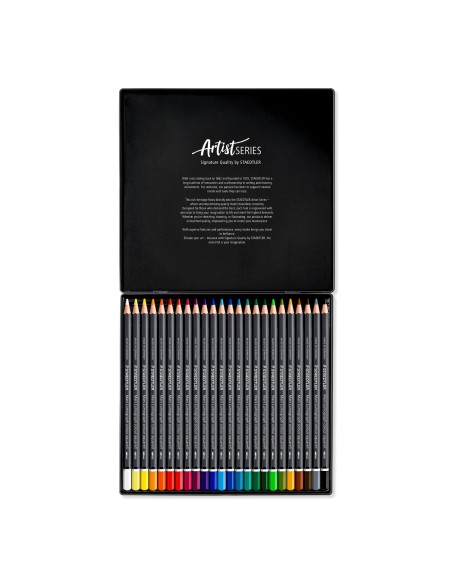 SET 24 MATITE ACQUERELLABILI STAEDTLER MARS LUMOGRAPH COLOUR AQUARELL